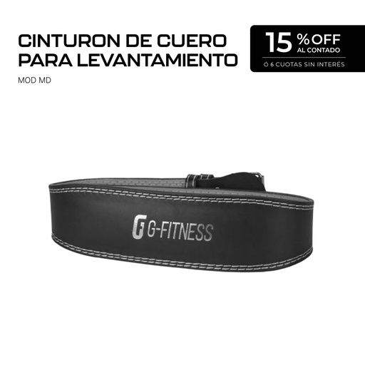 [MD1646] Cinturon de Cuero para Levantamiento. MOD MD