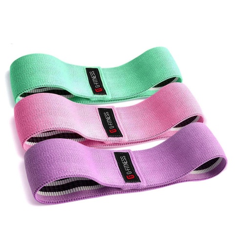 [3HIPBAND] SET HIPBAND COLOR / BANDAS DE TELA (S-M-L)