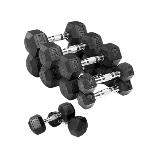 [kit04-] Kit 04: Set Mancuernas Hexagonales