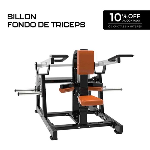 [TZ-8128] Sillon Fondo de Triceps - PL-LINE