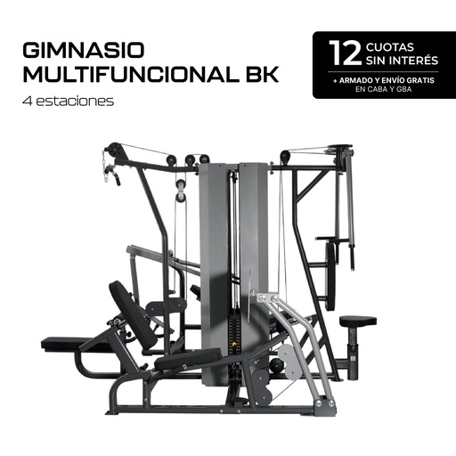 [BK-128] Gimnasio Multifuncional BK (4 Estaciones)