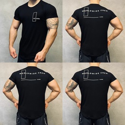 REMERA PERFORMANCE FUARK MOD WORLDWIDE NEGRO