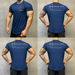 REMERA PERFORMANCE FUARK MOD WORLDWIDE AZUL