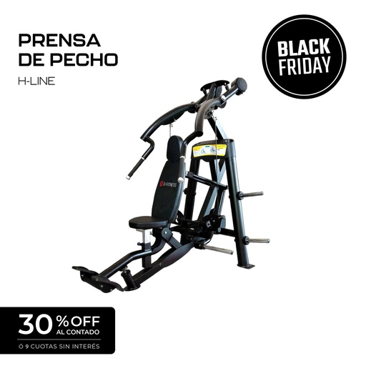[HO-5] Máquina Prensa de Pecho H-LINE