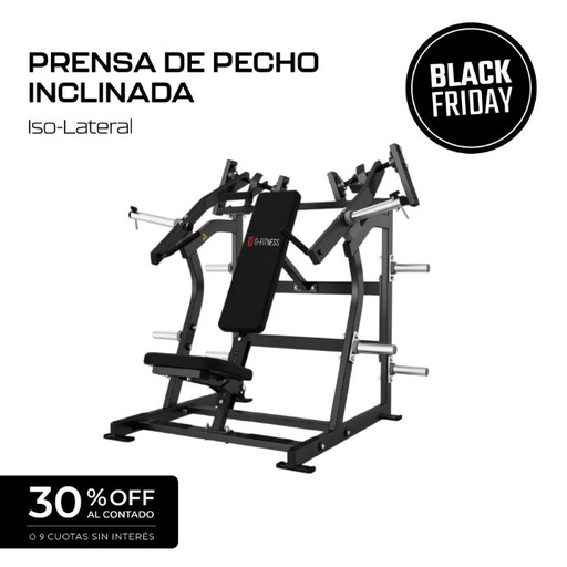 [SM-2013] Máquina Prensa de Pecho Inclinada Iso-Lateral