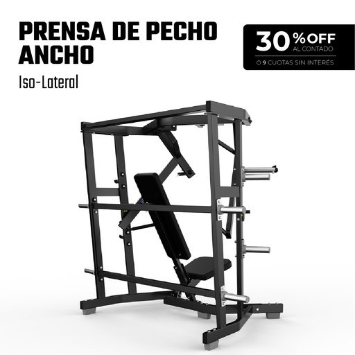 [SM-2014] Máquina Prensa de Pecho Ancho Iso-Lateral