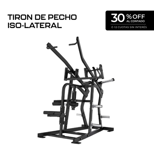 [SM-2015] Máquina Tiron de Pecho Iso-lateral - SM-2015