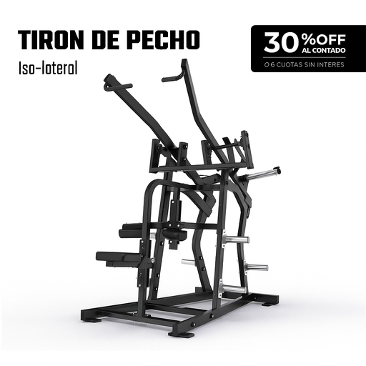 [SM-2015] Máquina Tiron de Pecho Iso-lateral - SM-2015