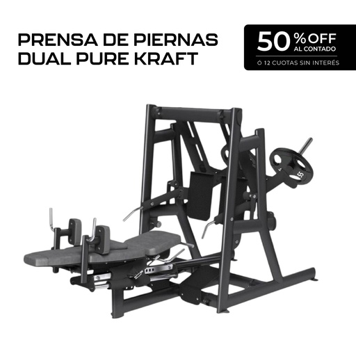 [G4361-WX] Máquina Prensa de Piernas Dual - Pure Kraft