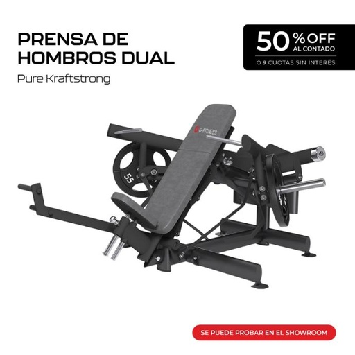 [G4363-WX] Máquina Prensa de Hombros Dual - G4363-WX - Pure Kraftstrong