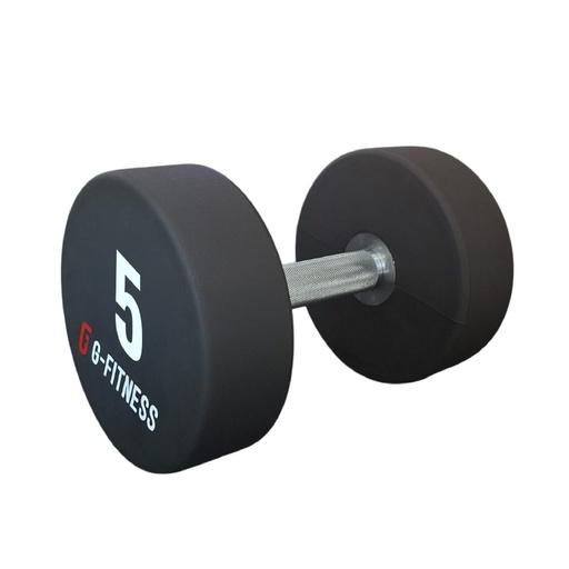 [IR3612-5] Mancuerna TPU con logo G-Fitness 5KG