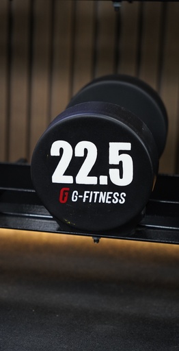 [IR3612-22.5] Mancuerna TPU con logo G-Fitness 22,5KG