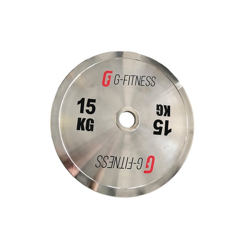 [W5B01-15] Disco de Peso Cromado G-Fitness 15kg
