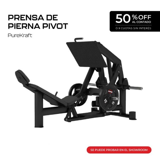 [G4324-WX] Máquina Prensa de Pierna Pivot - G4324A-WX - PureKraft