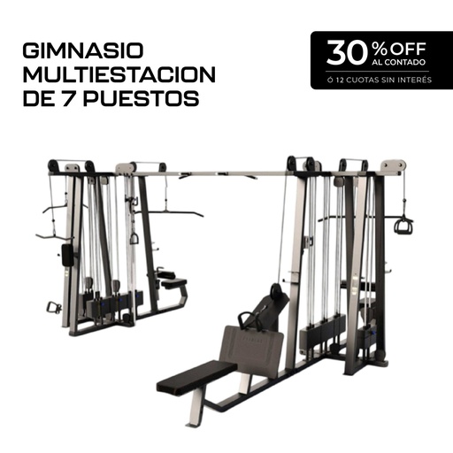 [U3064] Gimnasio Multiestacion de 7 puestos - U3064