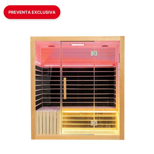 [ALP-1760] Sauna Infrarrojo para 4 Personas - ALP-1760