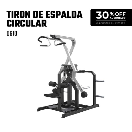 [D610/RMA/00279] Maquina Tiron de Espalda Circular - D610 OUTLET